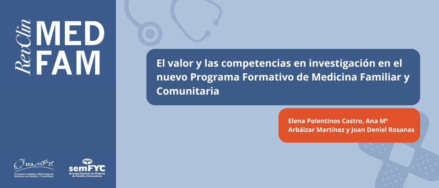 El nuevo Programa de Medicina Familiar y Comunitaria refuerza las competencias en investigación para futuras generaciones